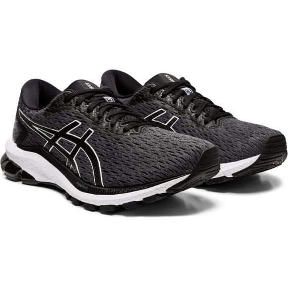 ASICS Women GT-1000 9 Running Shoes Carrier Grey/Black 9.5 Wide - Picture 1 of 9